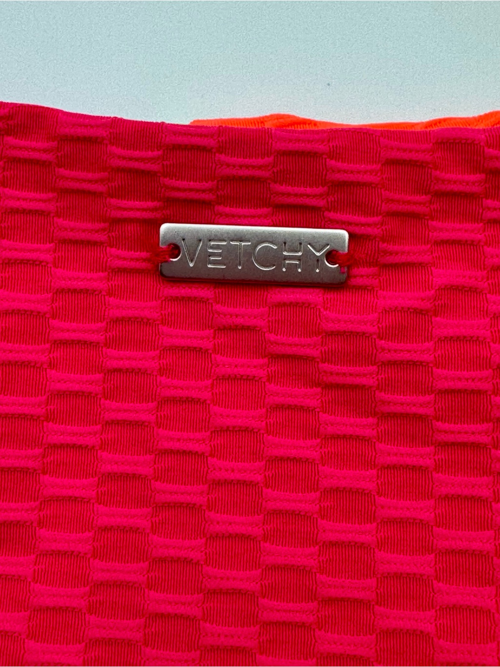 Vetchy Neon Colorblock Underwire Bikini - Orange, Fuchsia & Lime Nwt Size Small — image 4 of 8